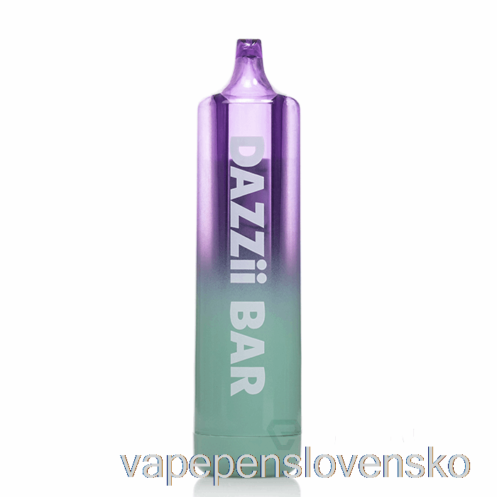 Dazzleaf Dazzii Bar 510 Batéria Fialová / Zelená Vape Bez Nikotinu